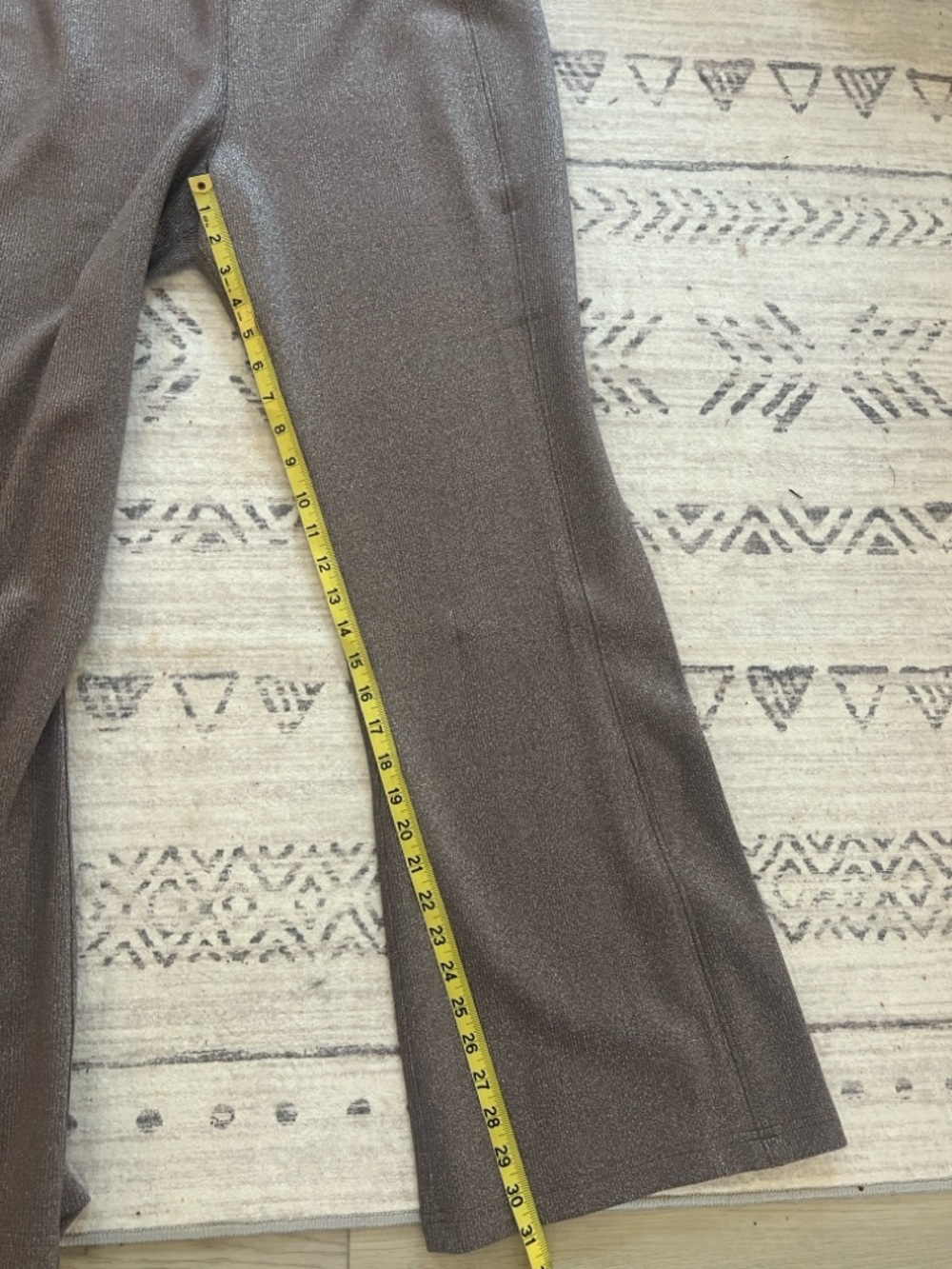 SPANX Taupe Zip-Front Hoodie and Pants with Matching Trim - Picture 13 of 13